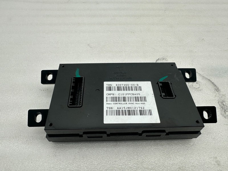 600736600B ⭕ 12-20 Model S A/C Heater Climate Control HVAC Controller Module 6007366-00-B