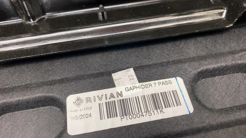 PT00047511-K ⭕ 2022-2025 Rivian R1S Rear Back Seat Floor Flap Carpet Trim Panel PT00047511K