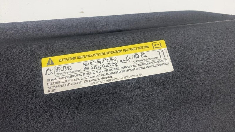 ⭕ 12-15 Tesla Model S Front Right Underhood Apron Cover Trim Panel 100