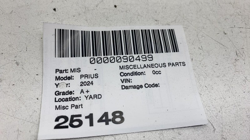 ⭕2023-2025 Toyota Prius Clearance Sonar Computer Control Module Unit 8