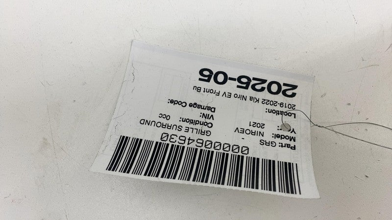 86562 Q4000 ⭕ 2019-2022 Kia Niro EV Front Bumper Lower Grille Surround Bezel OEM 86562-Q4000