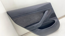 2017-2020 Tesla Model 3 M3 Rear Driver Side Door Panel Trim Cover Black Left LH