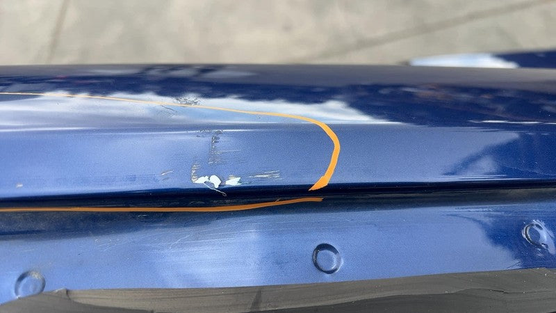 ⭕ 20-23 Tesla Model Y Rear Right Passenger Quarter Panel Structural Cutout Blue