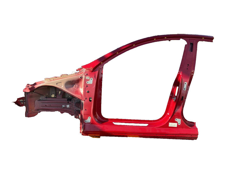 2020-2023 Tesla Model Y Left Body Side A + B-Pillar Door Frame Horn LH Red PPMR