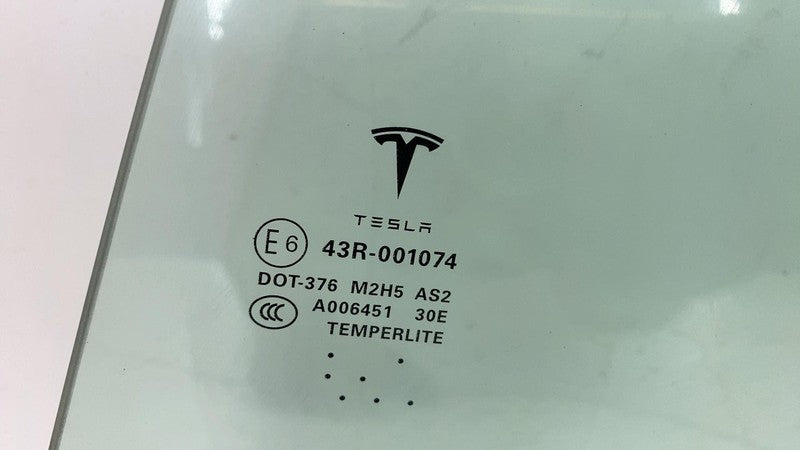 ⭕ 2012-2020 Tesla Model S MS Rear Driver Side Door Window Glass Left L
