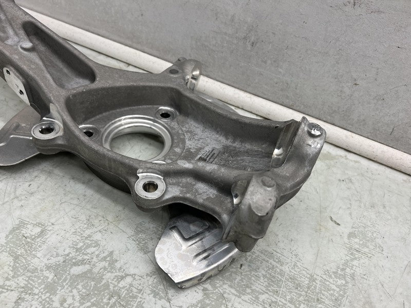 1044661-B 2017-2023 Tesla Model 3 Front Driver Side Spindle Knuckle Rotor Shield Left RWD