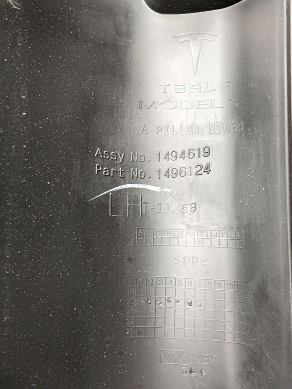 ⭕2020-2024 Tesla Model Y Front Left A-Pillar Lower Trim Cover Panel 14