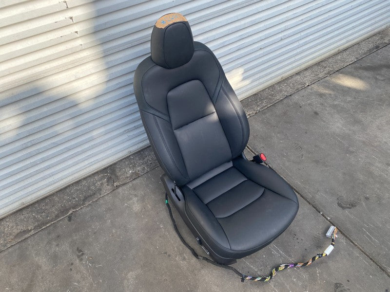 112693200B ⭕ 2017-2022 Tesla Model 3 Y Front Passenger Side 1st Row Seat Black Right Assy