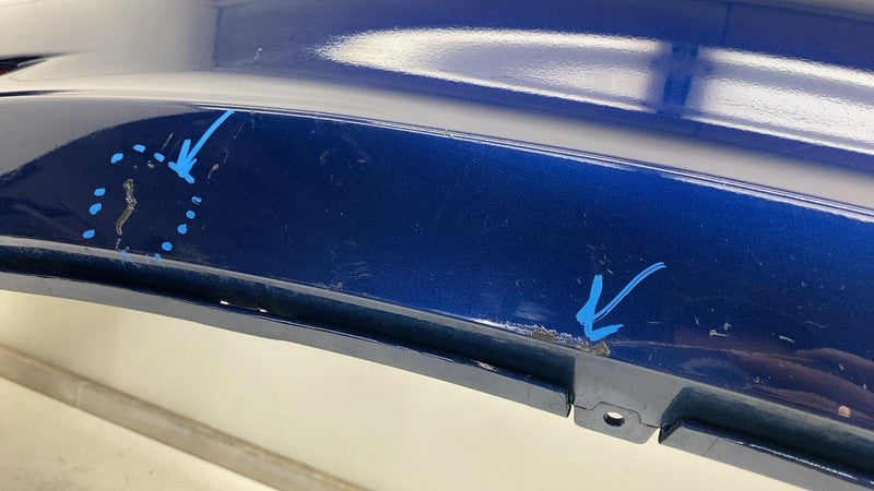 ⭕ 2017-2022 Tesla Model 3 Rear Bumper w/ Park Sensor & Reflector Lamp Blue PPSB