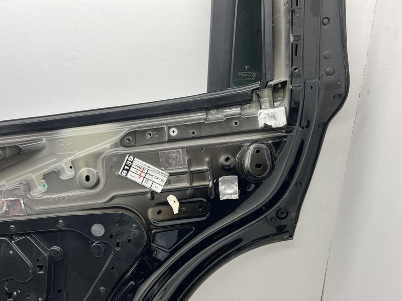 1028791-00-I ⭕ 2016-2024 Tesla Model X Rear Right Falcon Door Panel Black PBSB 1028791-00-I