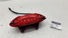 ⭕ 2016-2020 Tesla Model X Front Driver Side Caliper Red w/ Brake Hose Line Left