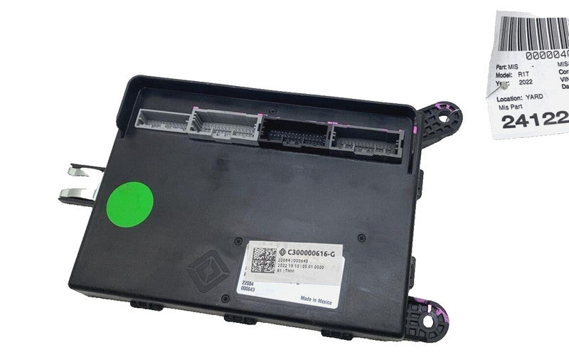 C300000616G ⭕ 2022-2024 Rivian R1T R1S Dash TMM Control Module Computer Brain C300000616-G