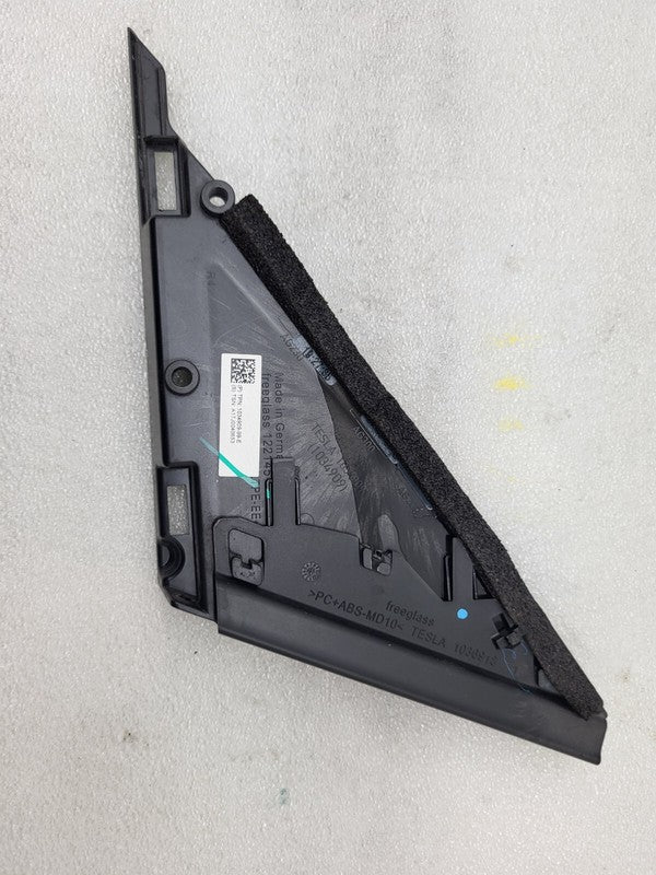 103490999E ⭕16-20 Model X Front Right Door Quarter Applique Corner Glass Cover 1034909-99-E