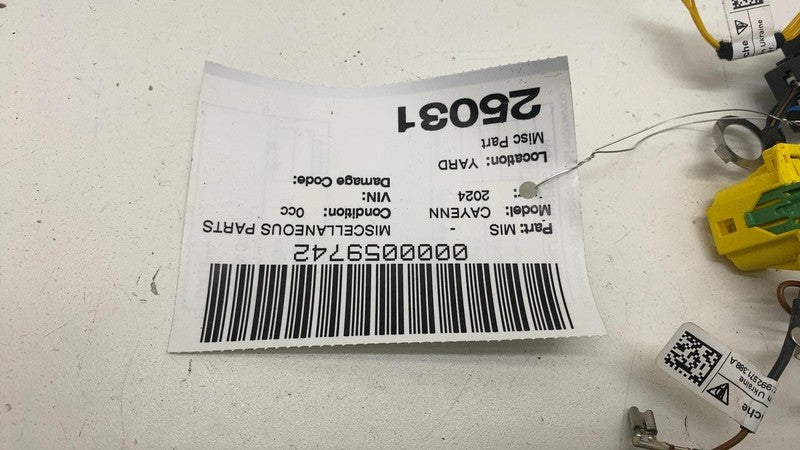 992 959 256 D ⭕ 2024 Porsche Cayenne Steering Wheel Control Unit & Wire Harness OEM 992959256D