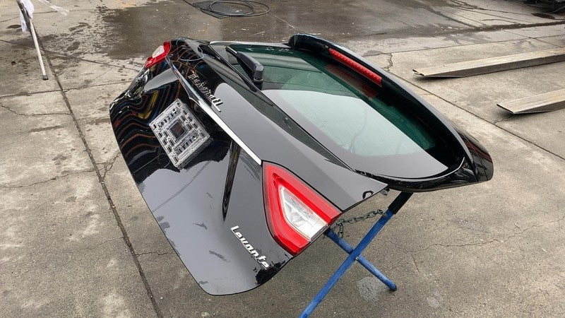 ⭕ 2017-2020 Maserati Levante Trunk Lid Liftgate Tailgate Hatch Shell Black - 820