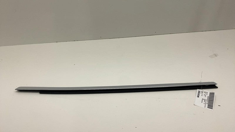 2012-2020 Tesla Model S Rear Driver Door Window Outer Belt Molding Chr