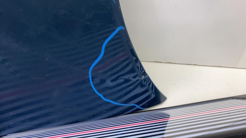 ⭕ 2024 Porsche Cayenne Front Passenger Side Fender Shell Panel Right Assy Blue