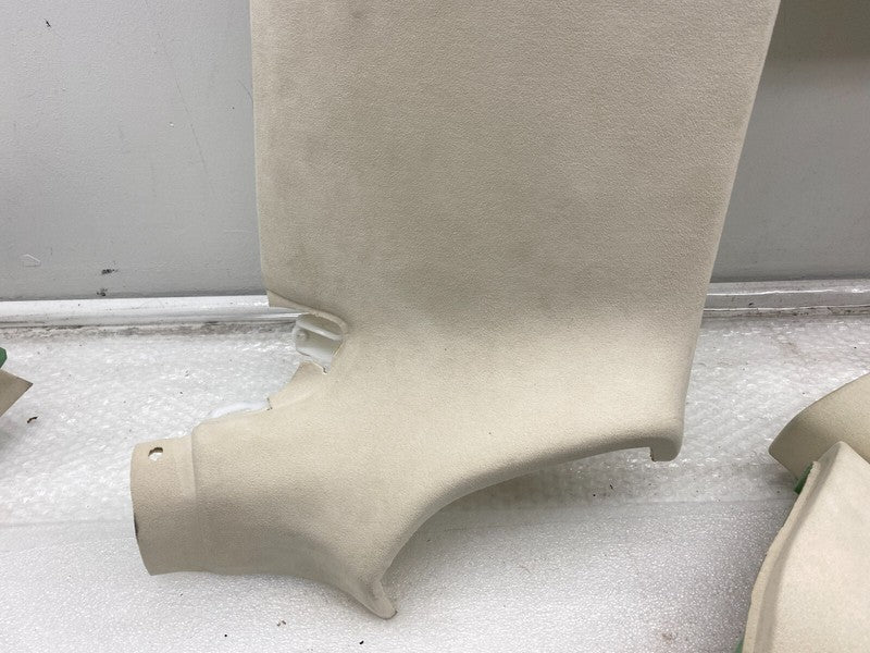 ⭕ 16-20 Tesla Model X SET of Ceiling Headliner Sunvisor Upper A + B + 