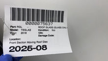 ⭕ 15-17 Model S Panoramic Roof Moving Sunroof Glass (Front Section) 1077866-00-A