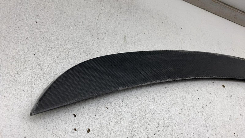 ⭕ 12-20 Model S Rear Trunk Liftgate Lid Spoiler Wing Carbon Fiber 1023
