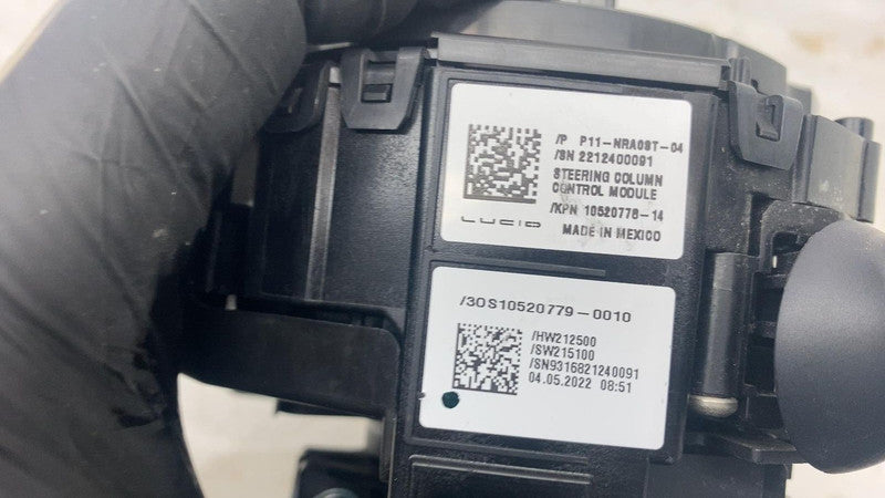 P11-NRA0ST-04 ⭕22-24 Lucid Air Steering Wheel Clockspring Combination Switch SRS P11-NRA0ST-04