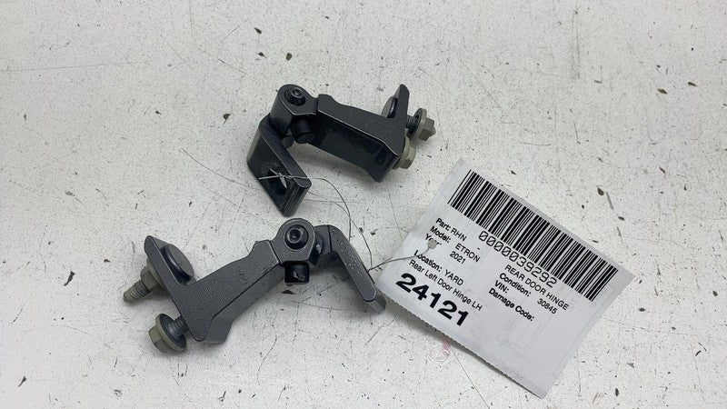 ⭕ 2019-2023 Audi E-Tron Quattro Rear Left Side Upper & Lower Door Hinge Set OEM