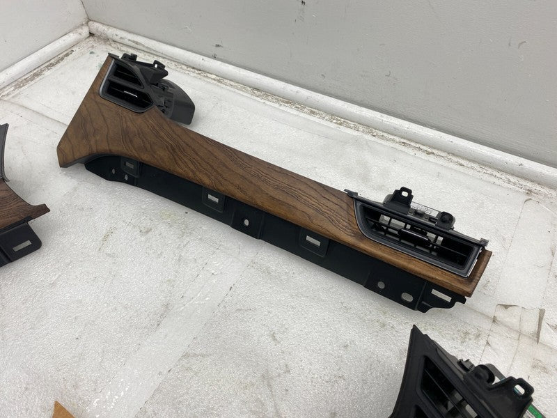 ⭕ 2012-2015 Tesla Model S SET of Dash A/C Air Vent Outlet Dashboard Trim Panel