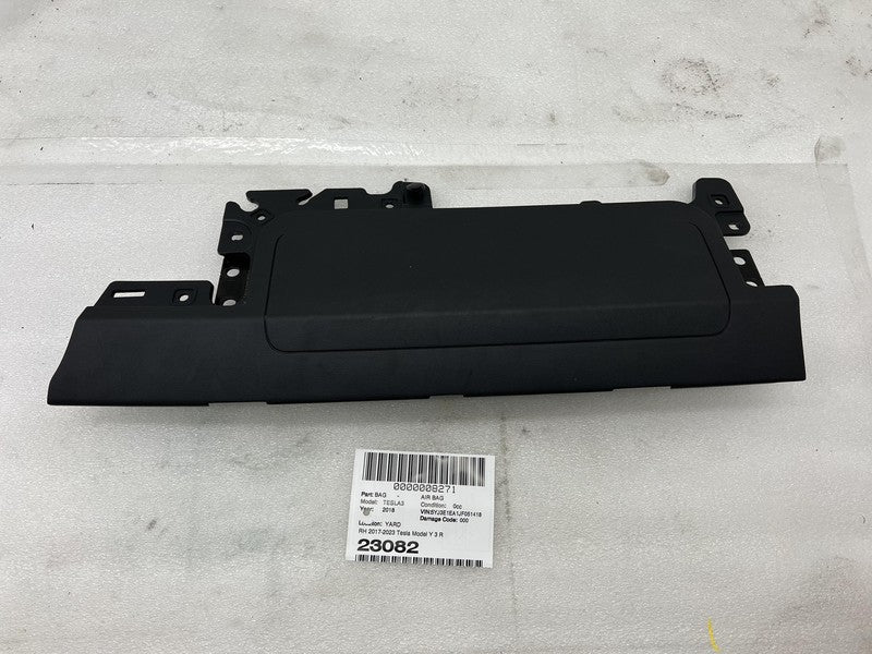 ⭕ 17-23 Tesla Model Y 3 Right Knee Airbag Passenger Safety Module 1077