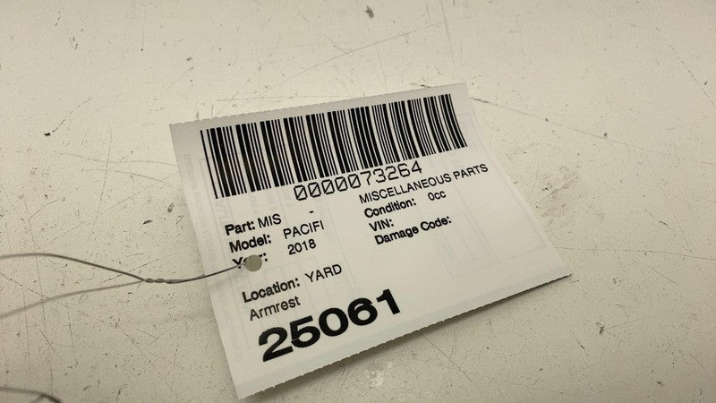 5RD38TRMAD ⭕ 17-19 Chrysler Pacifica Front Passenger Side Seat Armrest Pad Right 5RD38TRMAD