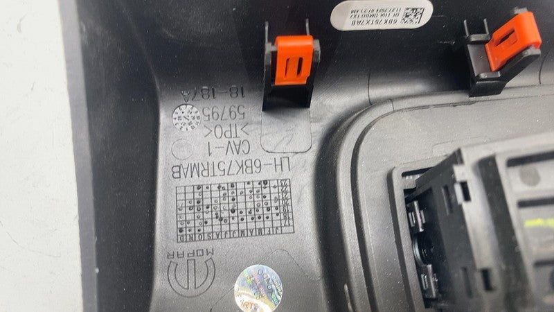 68156061AD ⭕ 2025 Ram 1500 Dash Automatic Headlight Lamp Switch Control w/ Trim Bezel Black