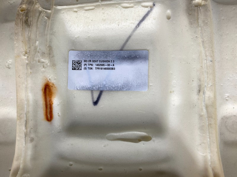 ⭕17-23 Model 3 Rear 2nd Row Seat Lower Bottom Cushion Leather Black 14