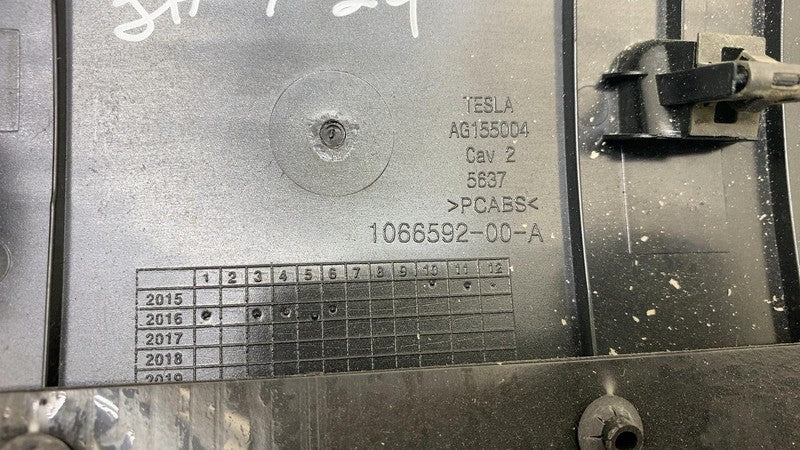 16-20 Model X Front 1st Row Left or Right Seat Cover Trim Pad Gloss 10