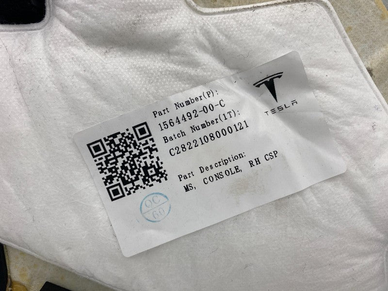 156449200C ⭕ 21-23 Model S Front Left & Right Center Console Trim 1564492-00-C/1564488-00-C