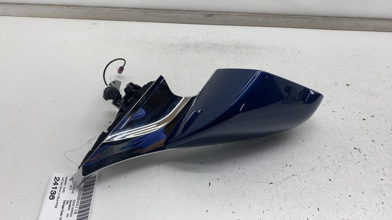 1041315-00-A 12-15 Model S Front Left Exterior Rear View Door Mirror Blue - PPSB 1041315-00-A
