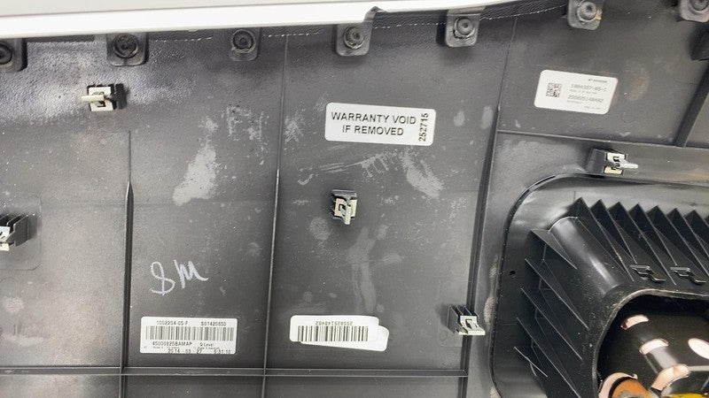 ⭕ 12-15 Tesla Model S MS Dashboard Instrument Panel Dash Trim Cover 10