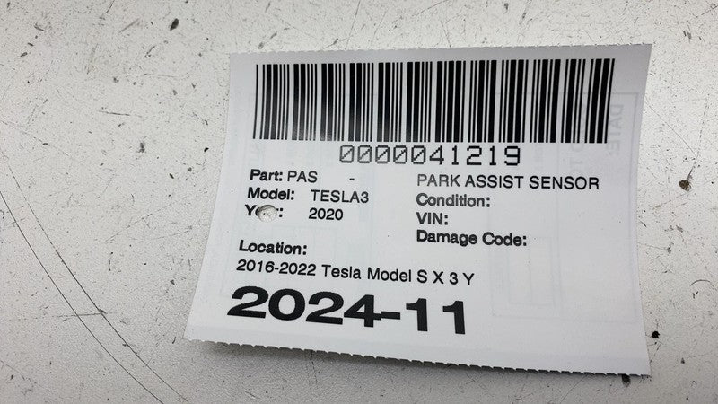 ⭕ 16-23 Tesla Model S X 3 Y Front or Rear Bumper Ultrasonic Parking Se