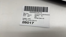 ⭕ 2017-2020 Tesla Model 3 M3 Rear Right Quarter Fixed Window Glass RH 1080706-00