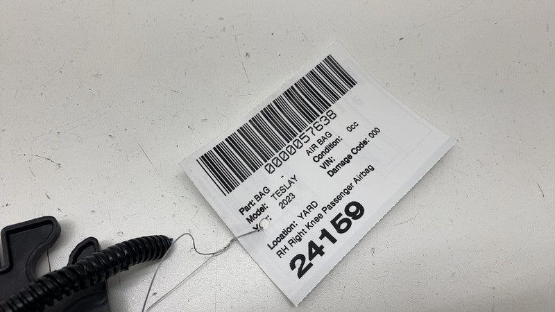 114375300A ⭕ 2017-2023 Tesla Model Y 3 Passenger Right Side Safety Knee Airbag 1077826-00-D