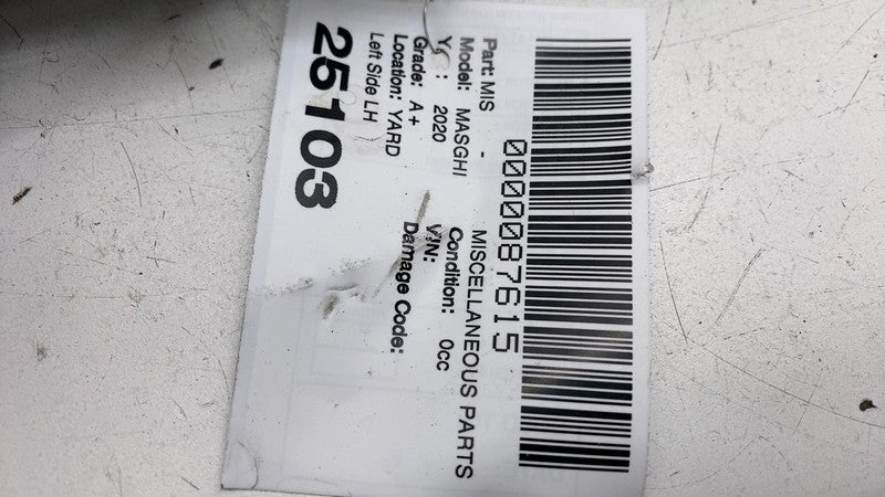 ⭕ 14-20 Maserati Ghibli Front Left Side Shock Strut Spring Absorber 06