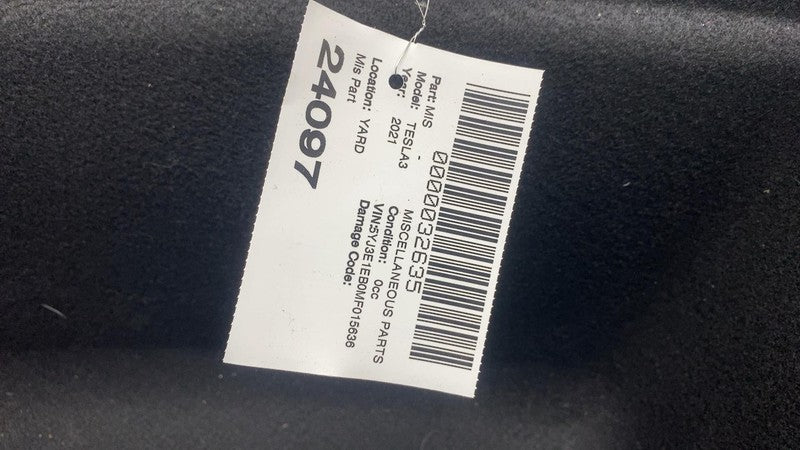 ⭕2017-2023 Tesla Model 3 Rear Trunk Organizer Storage Tray Bin Trim Ca