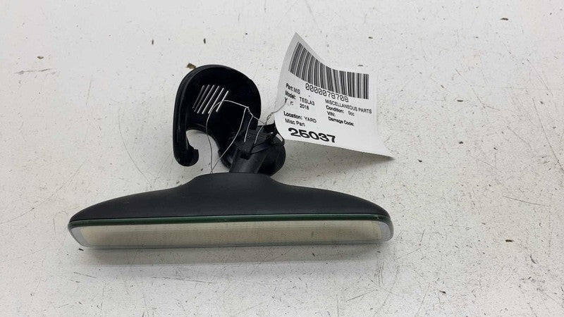 E11 048419 ⭕ 2017-2023 Model 3 Upper Windshield Interior Rear View Mirror w/ Lower Trim Cap