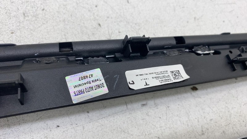 ⭕ 21-23 Model X Front & REAR Door CARBON FIBER TRIM 1661564-00-C / 164