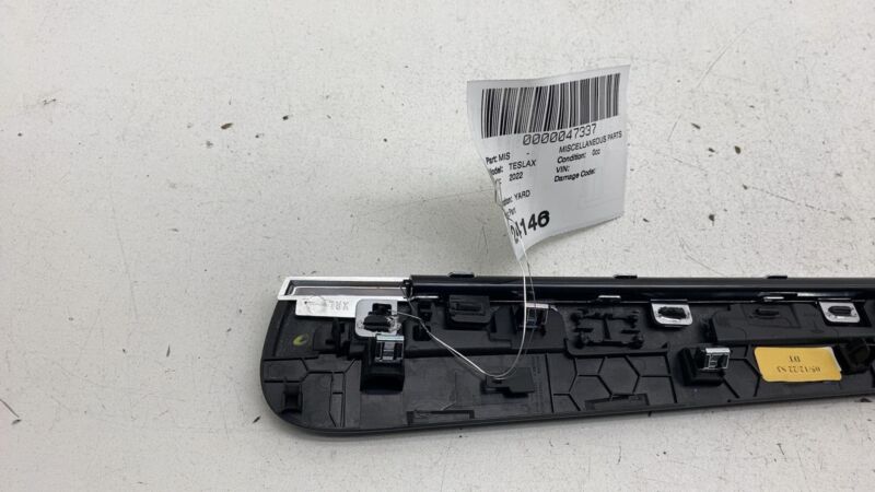 165874100A ⭕ 21-23 Tesla Model X Rear Left  Door Trim Cover Carbon Fiber Panel 1658741-00-A