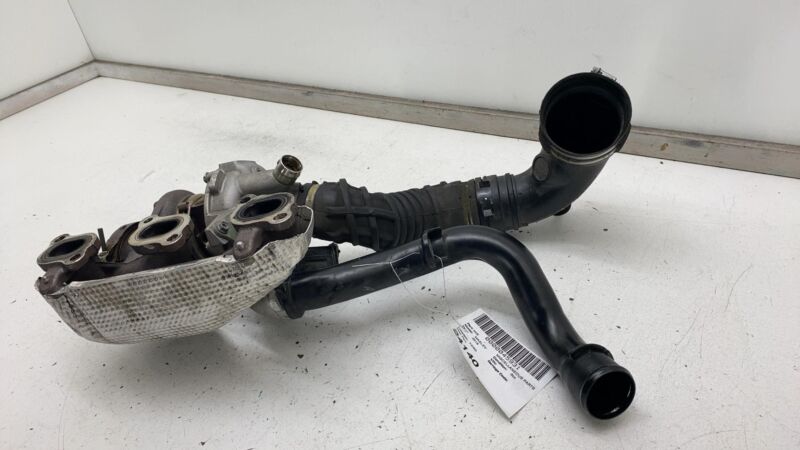 297710 ⭕ 17-20 Maserati Levante Right Turbocharger Turbo Charger Manifold w/ Hose AWD