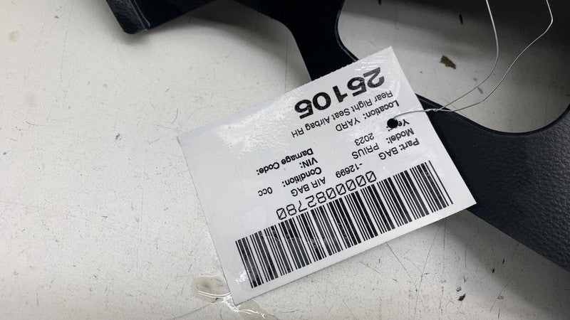 62551-47070 ⭕ 23-24 Toyota Prius Rear Passenger Side Seat Airbag w/ Trim Right 73930-47050