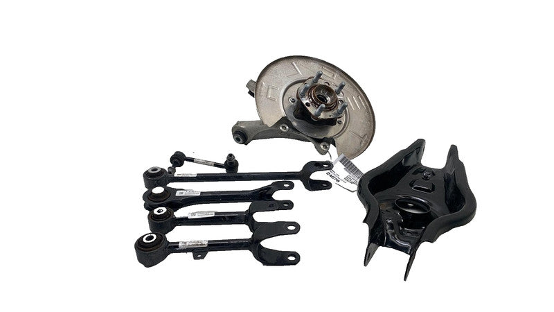 ⭕ 17-23 Model 3 Rear Left Knuckle Hub & Shield Control Arm AFT Link 1044411-00-F