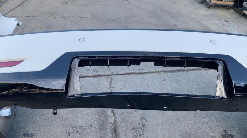 ⭕ 2018 2019 2020 2021 Lincoln Navigator Rear Bumper Cover Panel White 