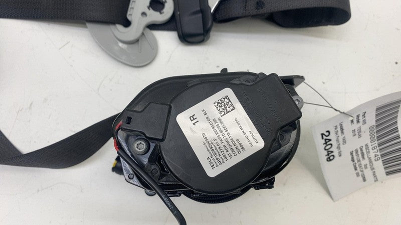 108127901F ⭕ 2017-2023 Tesla Model 3 Front 1st Row Seat Belt & Retractor Right 1081279-01-F
