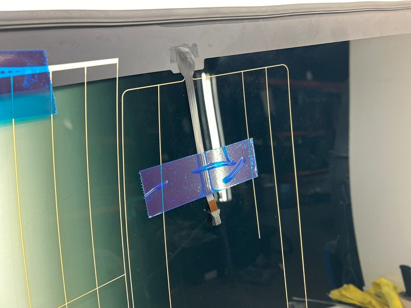 E4 43R 000775 ⭕ 2024-2025 Tesla Model 3 M3 REAR BACKLITE PANORAMIC ROOF GLASS 1770888-00-C