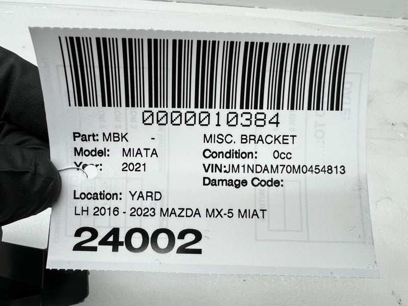 P51B 15 222 2016-2023 Mazda MX-5 Miata Front Left Radiator Baffle Cover Seal LH P51B-15-222